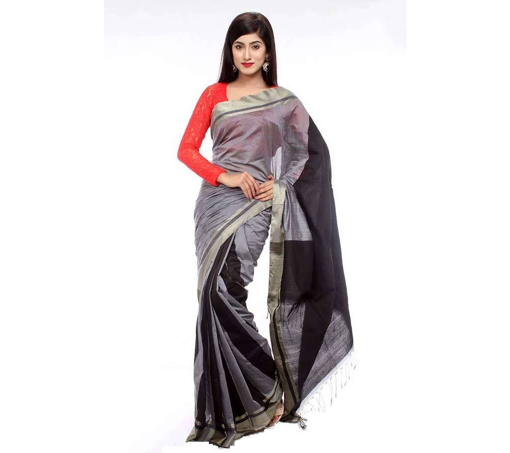 Silk Matching Kati Sharee with blouse Piece 