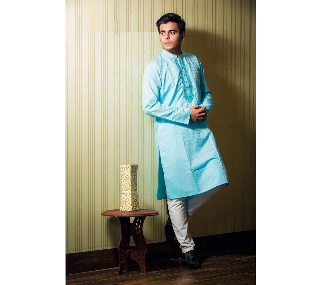 Menz Long Dye Cotton Yarn Panjabi