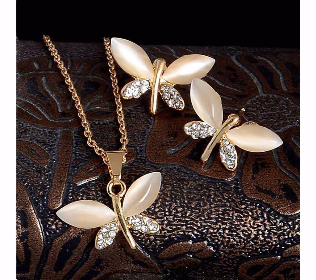 Butterfly Pendant Set