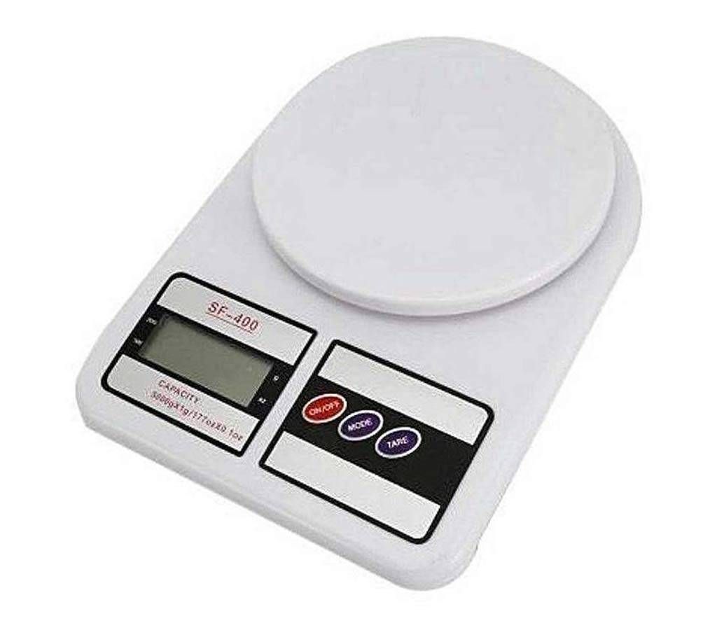Kitchen Weight Scale - White
