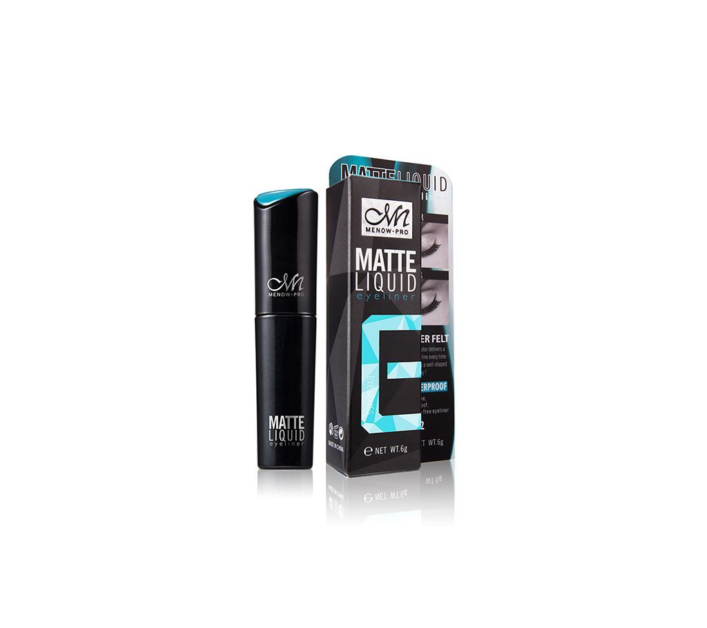 Menow Matte Liquid Eyeliner Waterproof- E412 China 