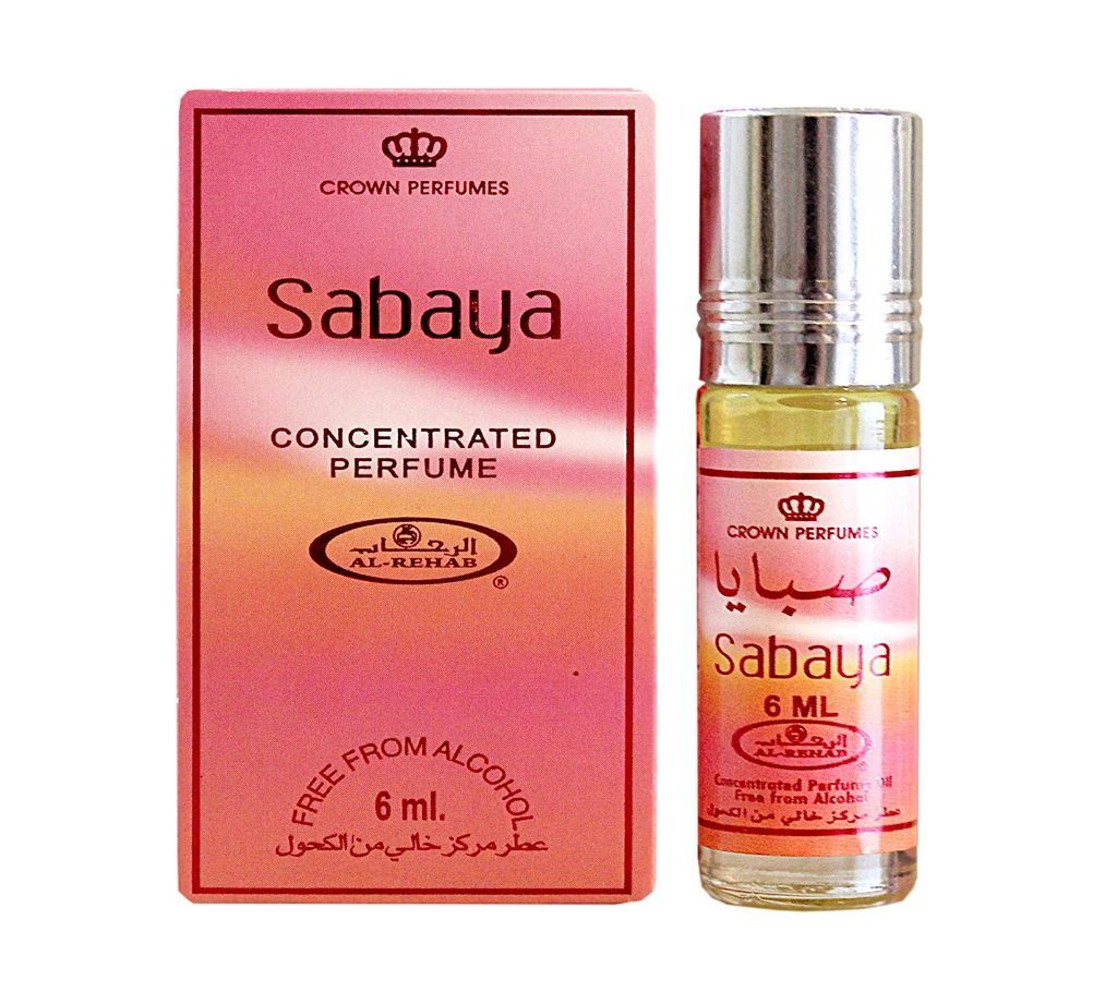 Al Rehab Perfumes Roll-on SABAYA Concentrated Attar (6 ml)