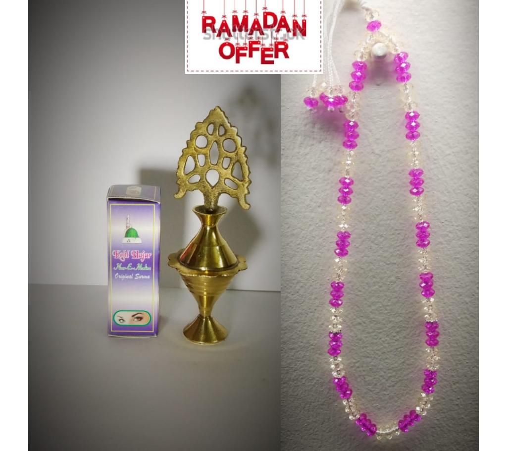 3 pcs Combo (Pitol er Surmadani, Surma, Tazbi)