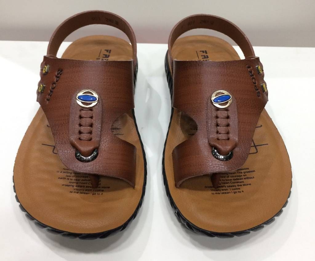 Mens Artificial Leather Sandals