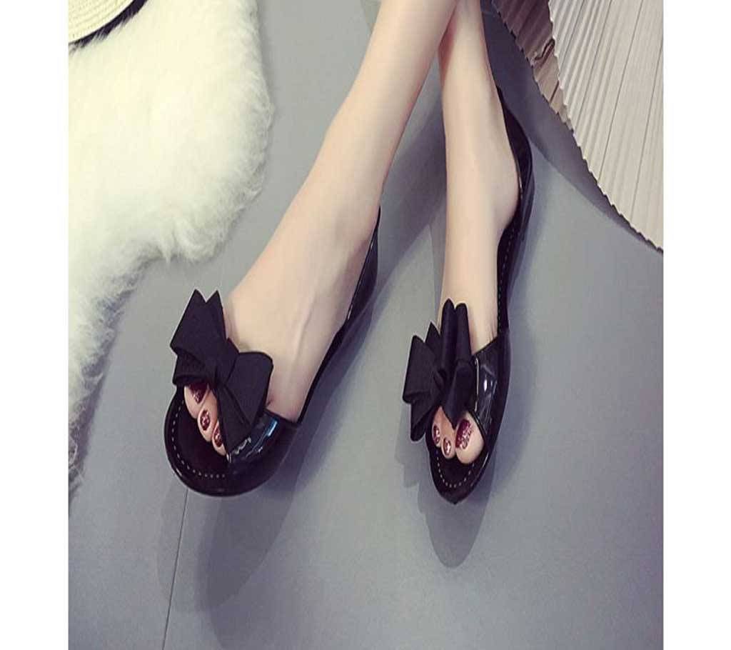 JELLY BLACK SHOE JS003