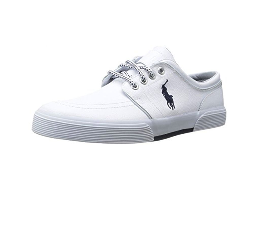 Polo Ralph Lauren Mens Faxon Leather Sneaker copy 