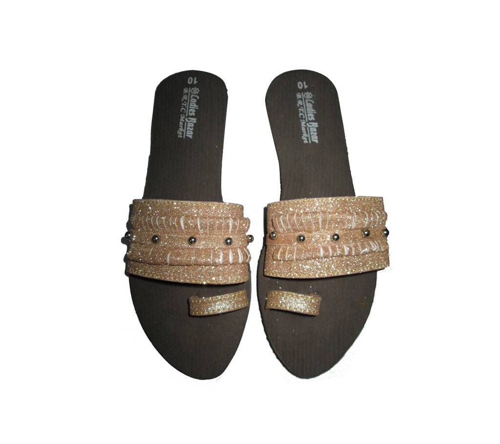 GOLDEN SANDAL FOR WOMEN