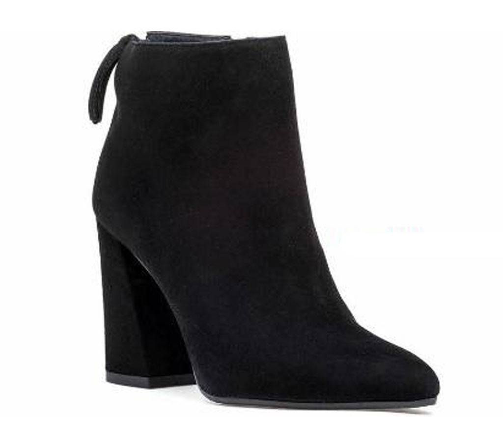 Velvet Ankle Boot For Ladies