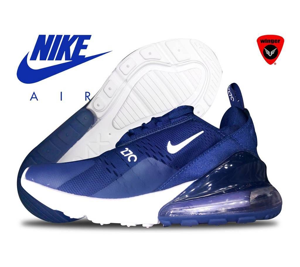 The Nike Air Max 270 Shoe 3 (Blue)