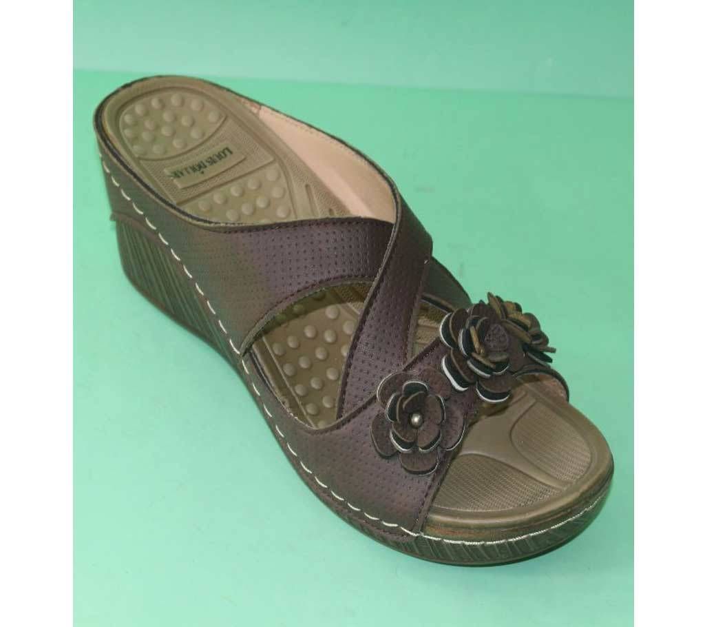 PU Leather Balanced Heel for Women
