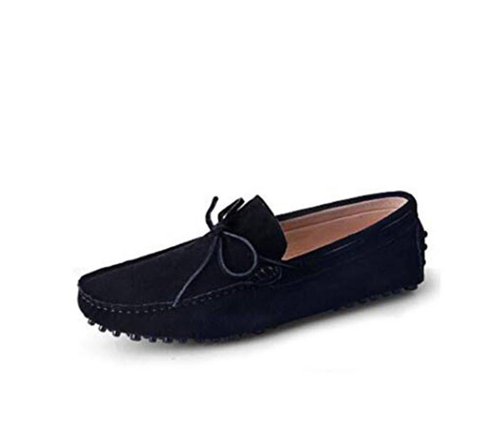 Black Synthetic Loafer For Men