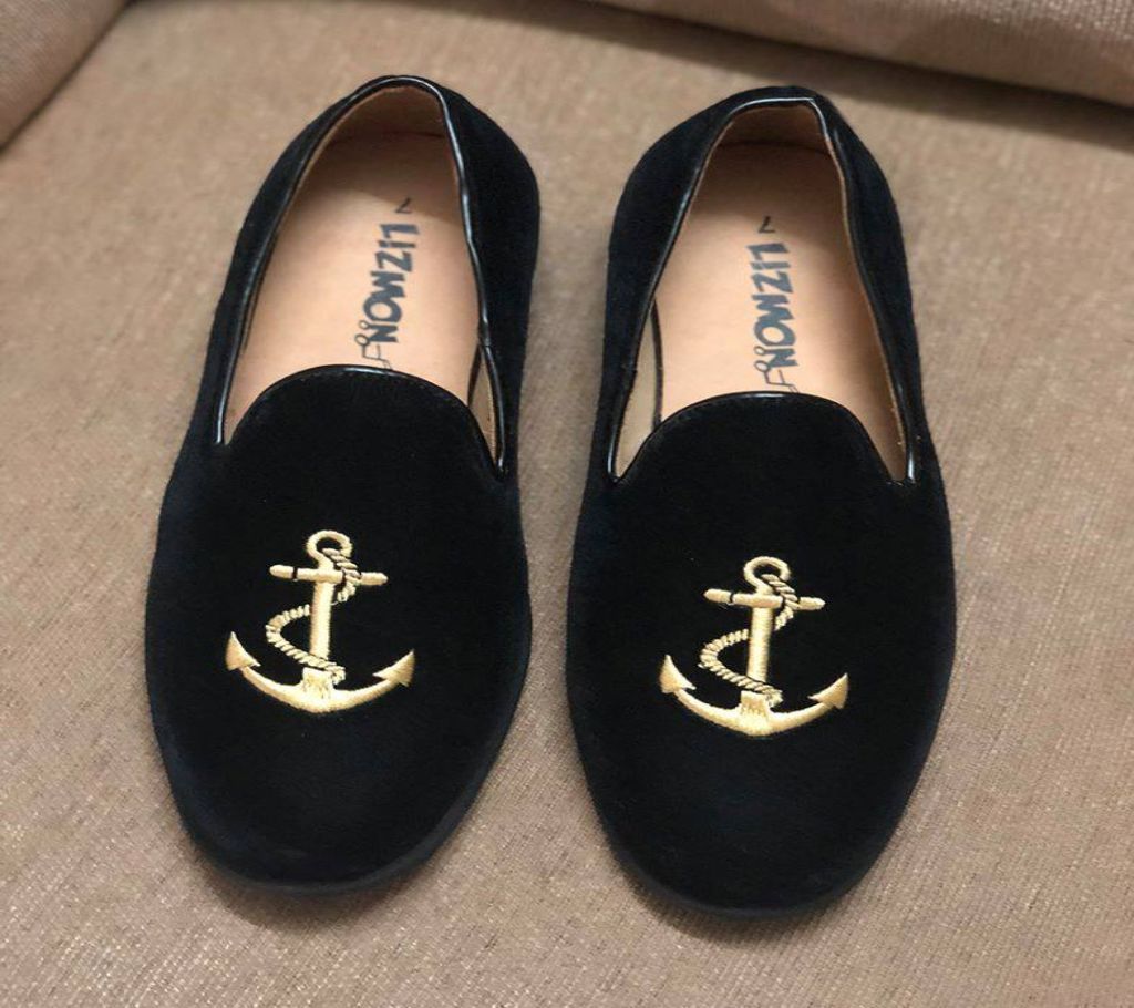 Anchor Embroidery Loafer