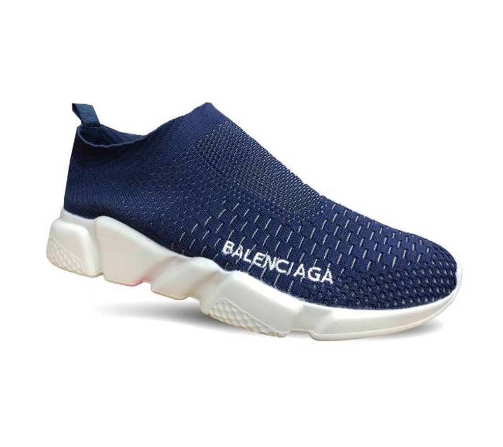 Menz Mesh Upper Sneaker Shoe Blue Color