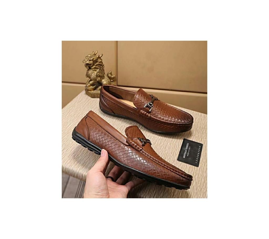Men's pure leather loafer