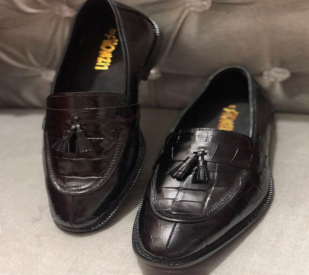 Tasseled Leather Loafer
