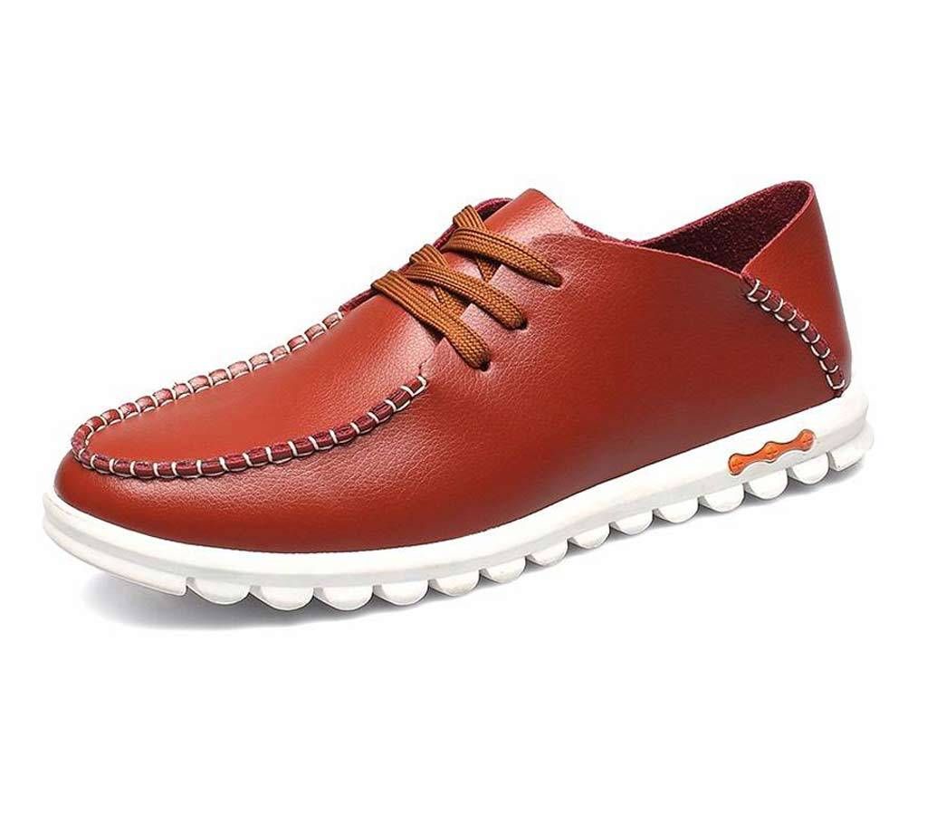 Men's Casual Shoes Boys Tie Young