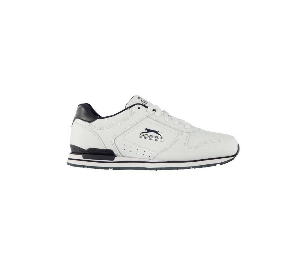White Leather Trainer Shoes for Men