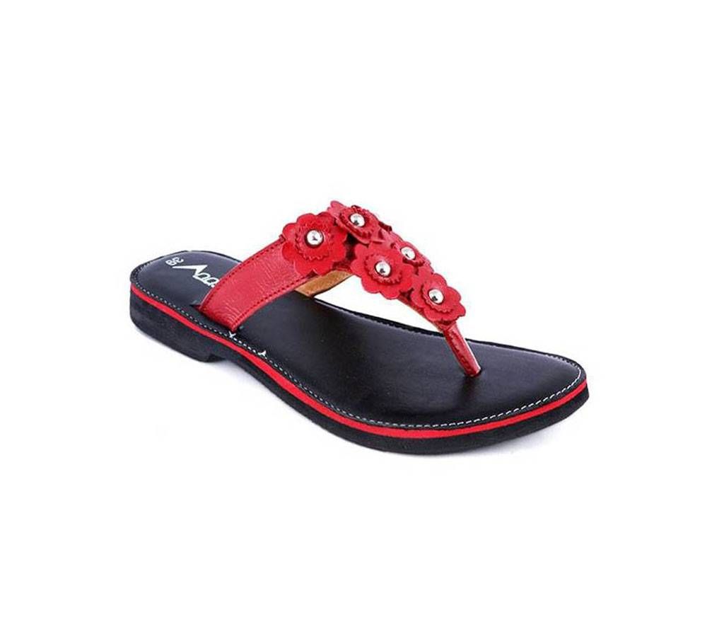 A027 Leather Ladies Sandal
