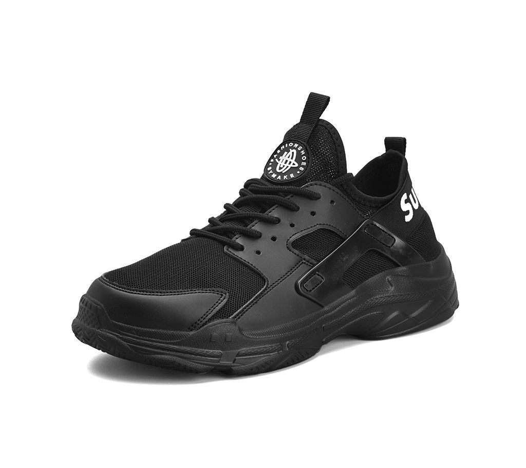 Man Running Shoes Plus Size Sports Shoes for Male Black White Athletic Footwear Male Spring Autumn Sneakers