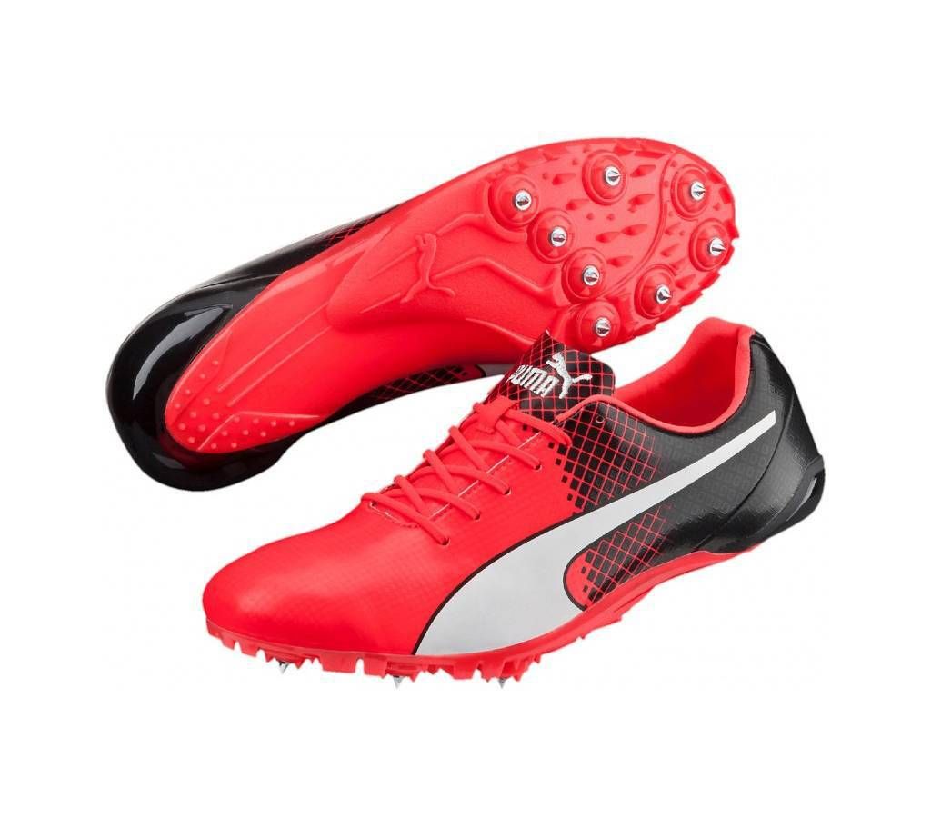 Black and Red Blast Evo Speed 4 Sports Shoe for Men