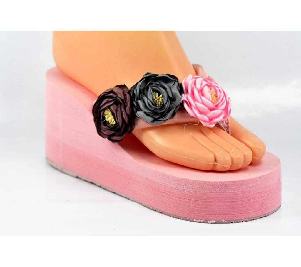 Ladies High Heel Foam Sandals 