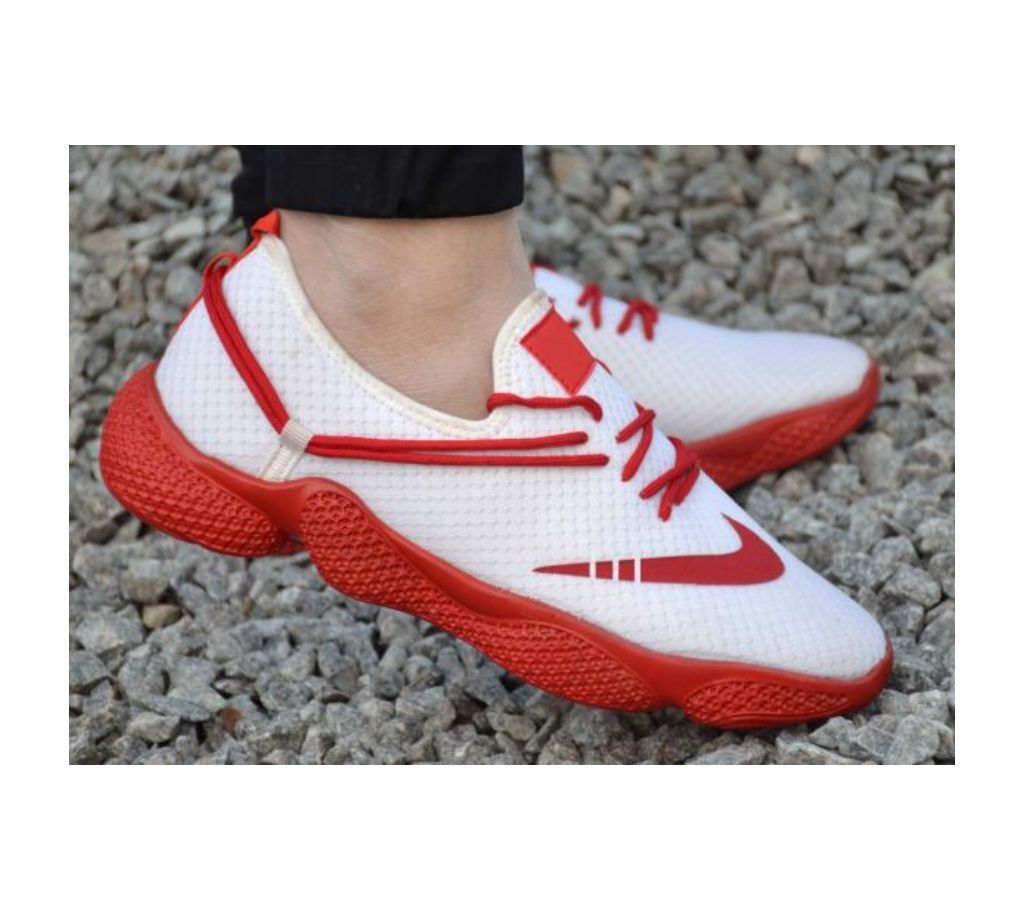 White Mesh Men Sport Sneaker Shoes17