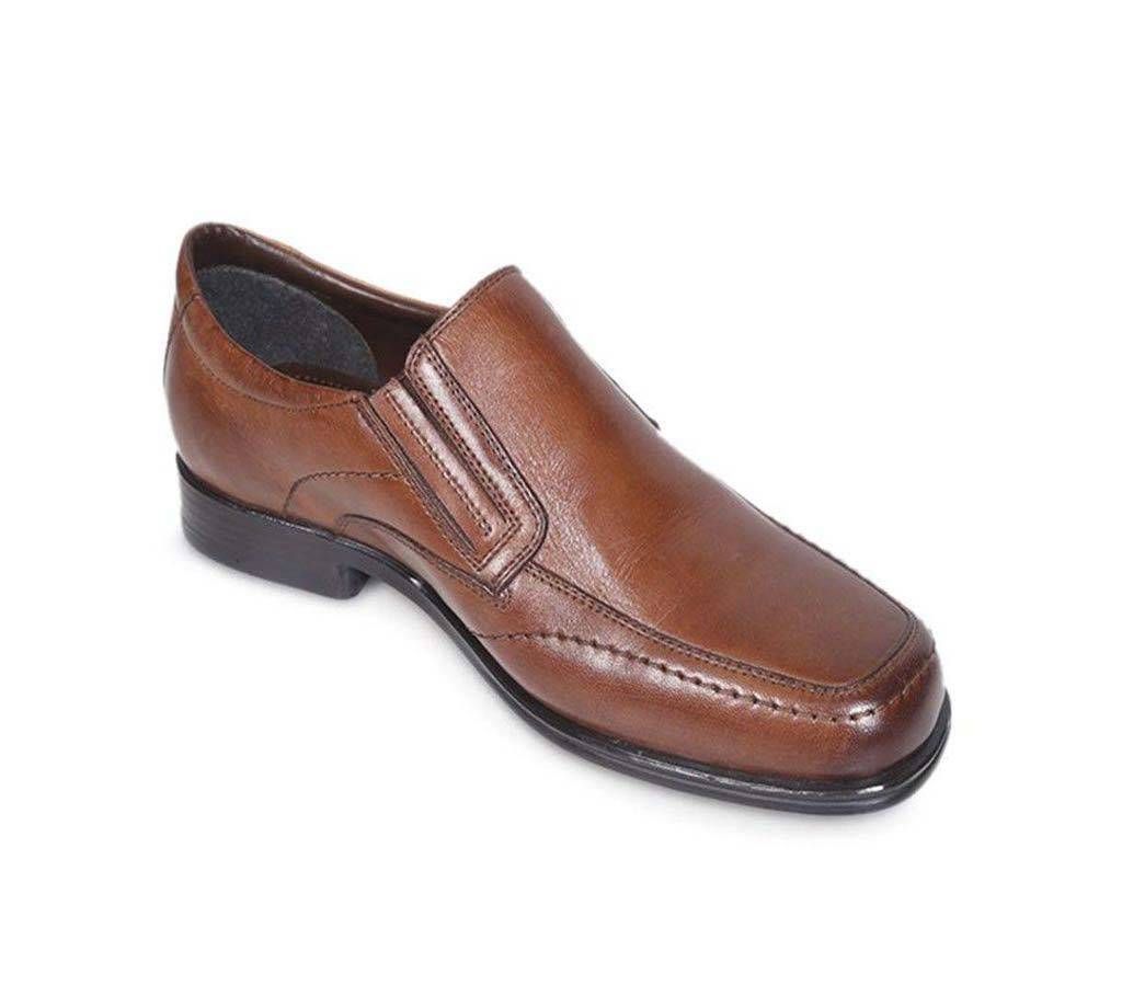 Apex Men's Brown Leather Formal Shoe

