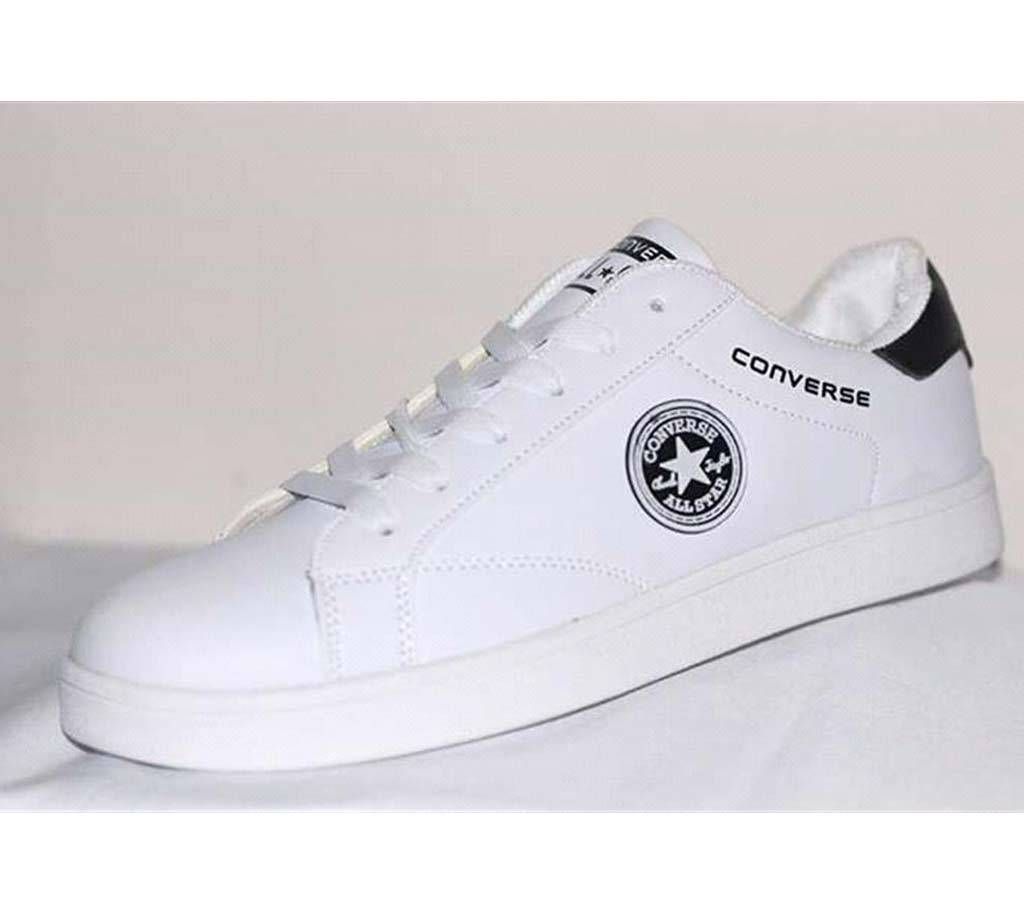 Star Casual Faux Leather Converse - Copy