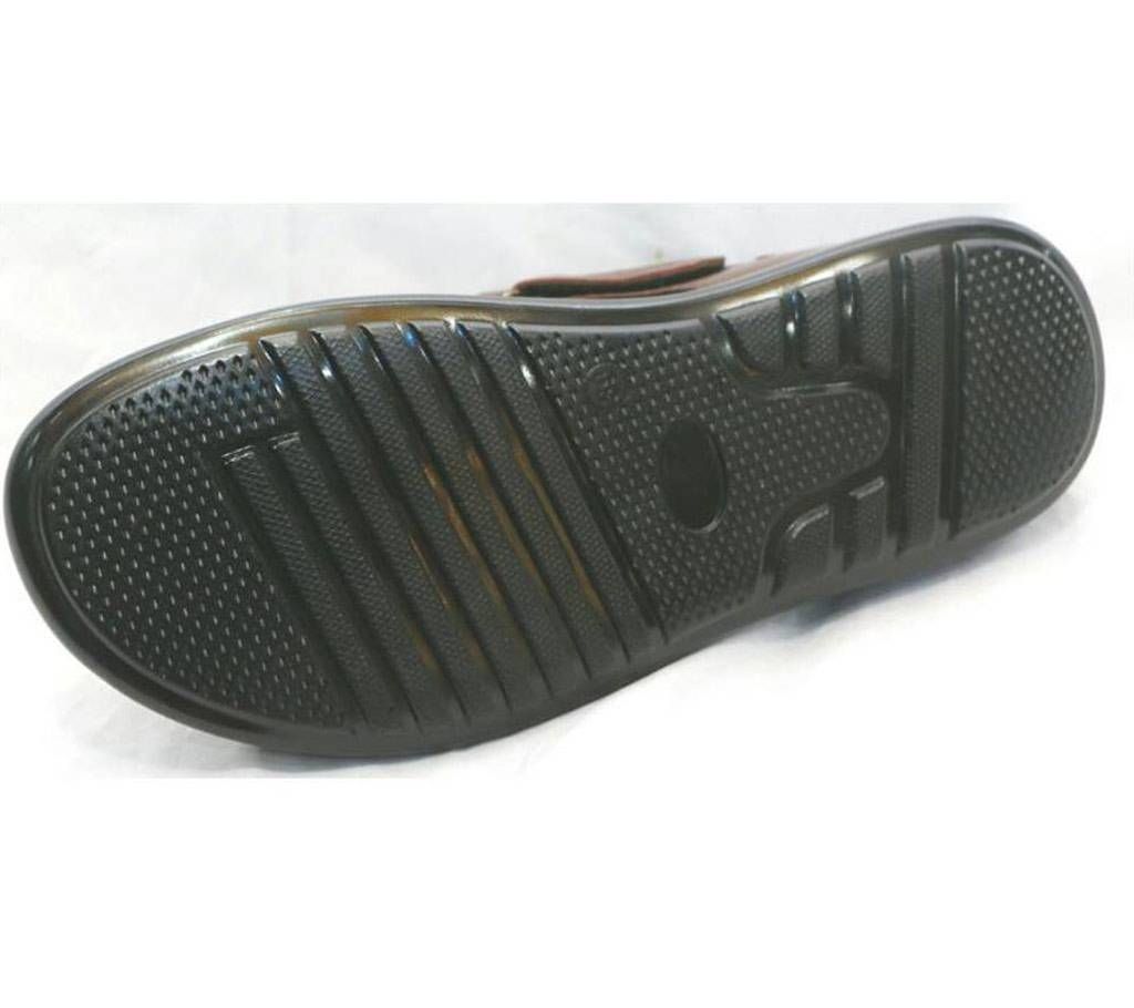 Leather sandal shoe
