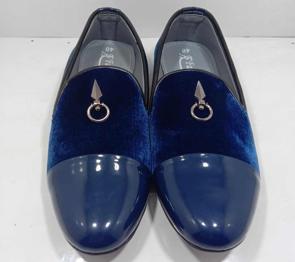 Velvet Gents Loafer-Nevi Blue