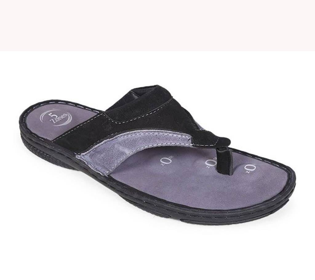 Dr. Mauch Men's Grey Suede Leather Sandal

