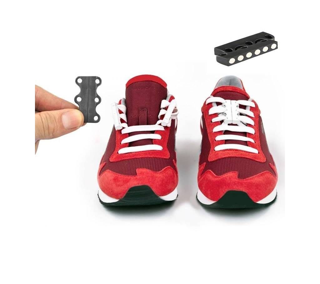1 Pair Magnetic Shoelace Buckles Novelty Magnetic