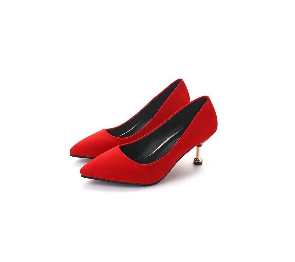 Women Exclusive High Heel-Red