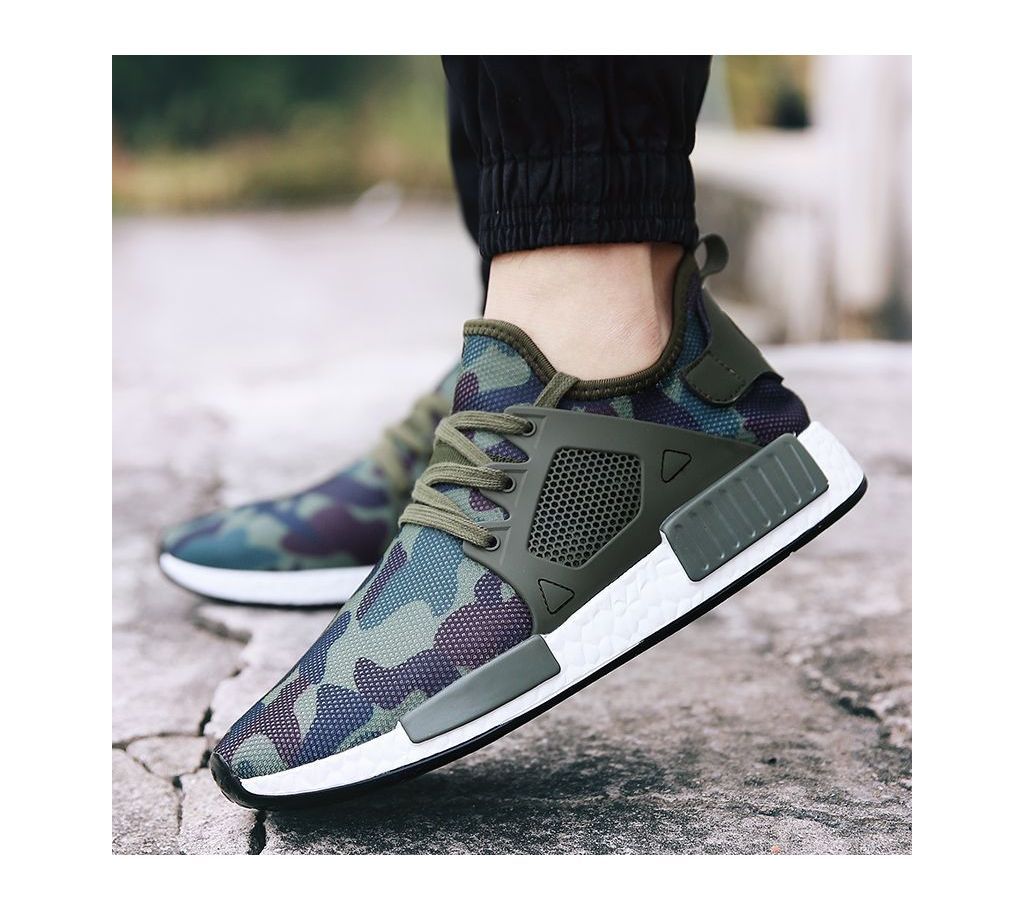 Menz Casual Shoes  - 567 - Army Design