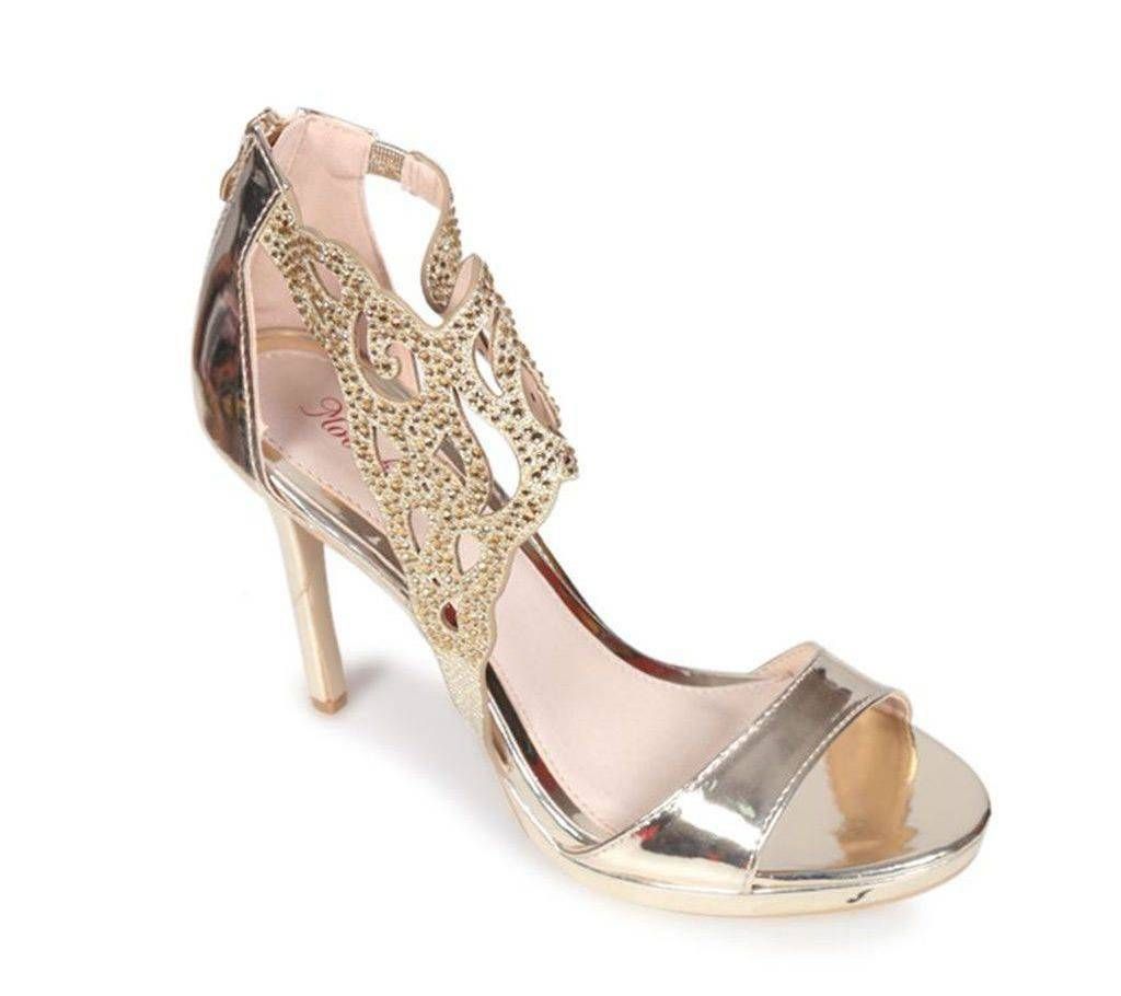 Moochie Beige Colour Leather Ladies Pencil Heel