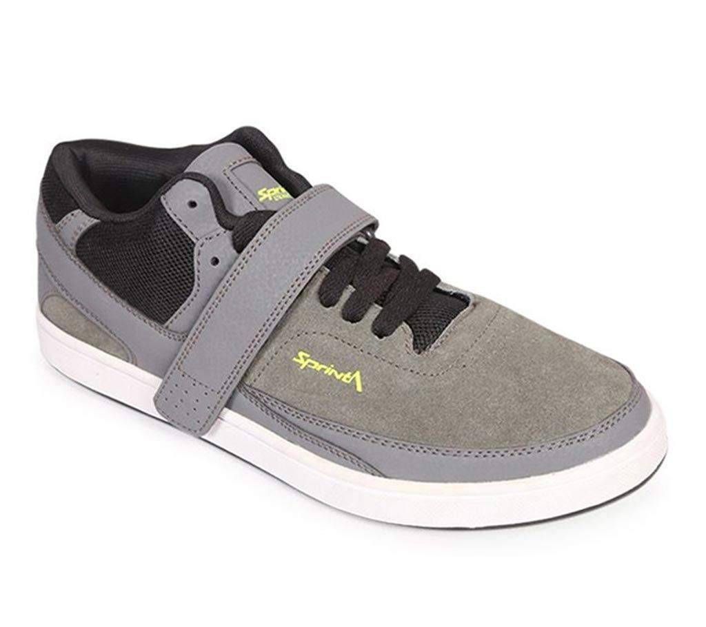 Sprint Grey Men's Suede Leather Keds