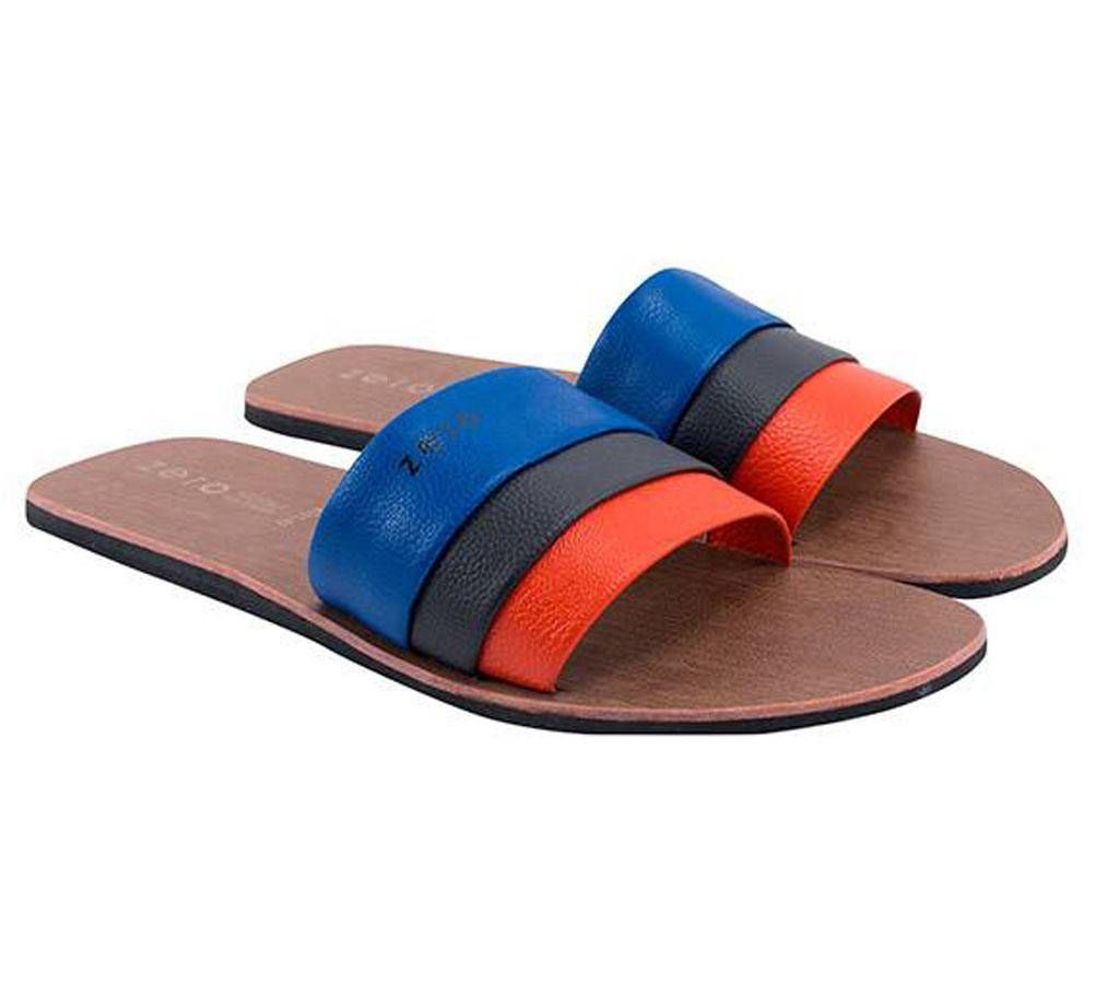 Gents leather slide 