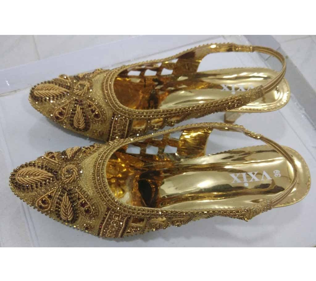 Customized Ladies Pencil Heel Party Sandals 