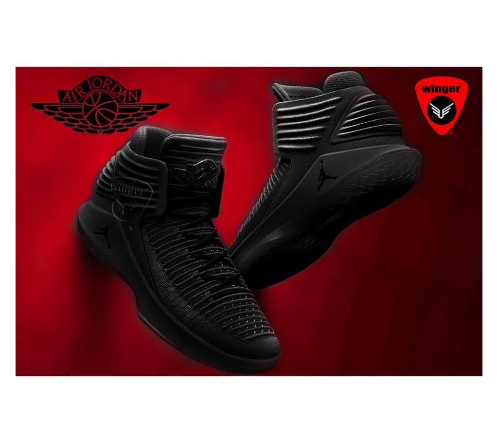 Nike Air Jordan 32 Shoe 2 (Tripple Black)