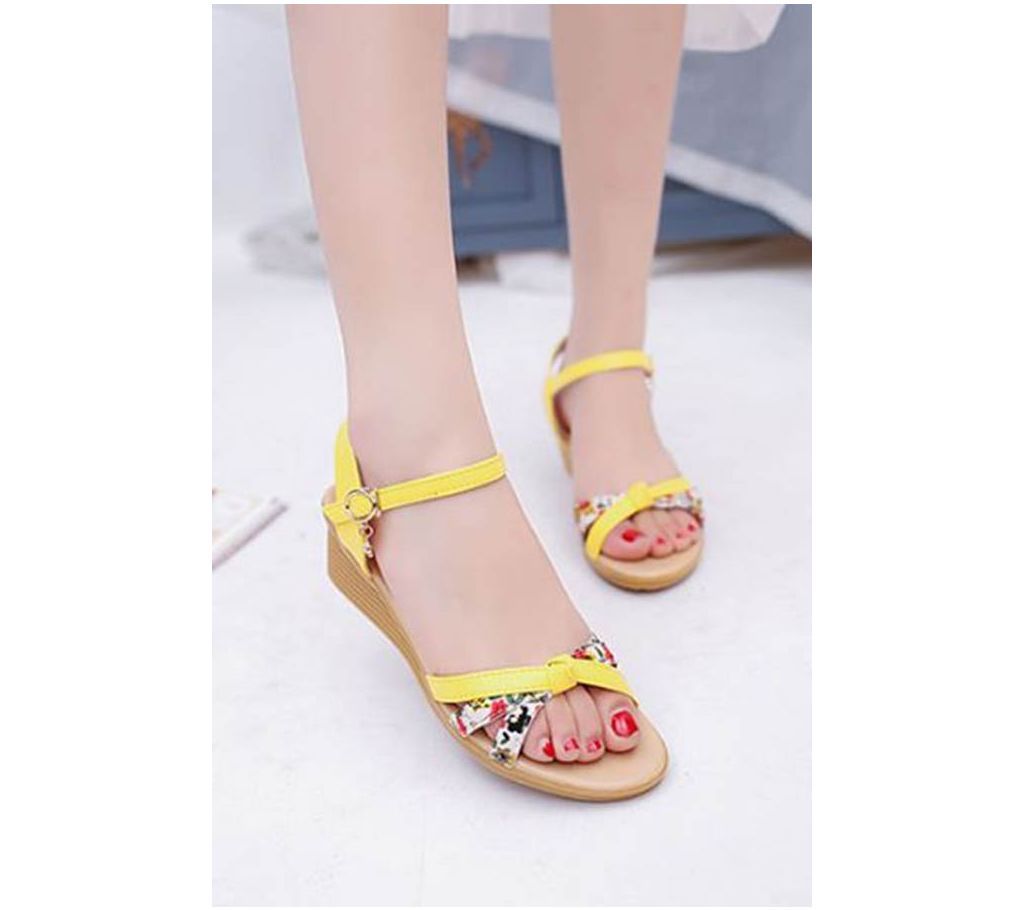 YELLO COLOR BELT SHOE