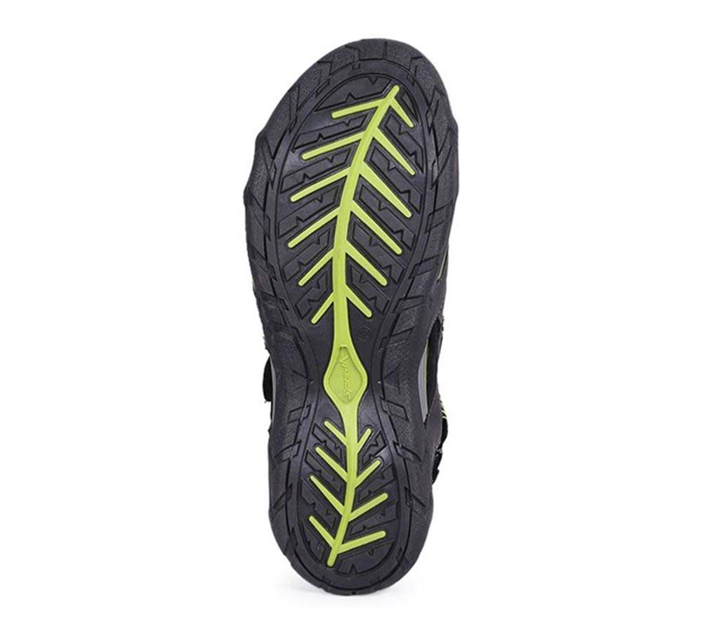 Sprint Grey/Green Men's Artificial Leather Sandal