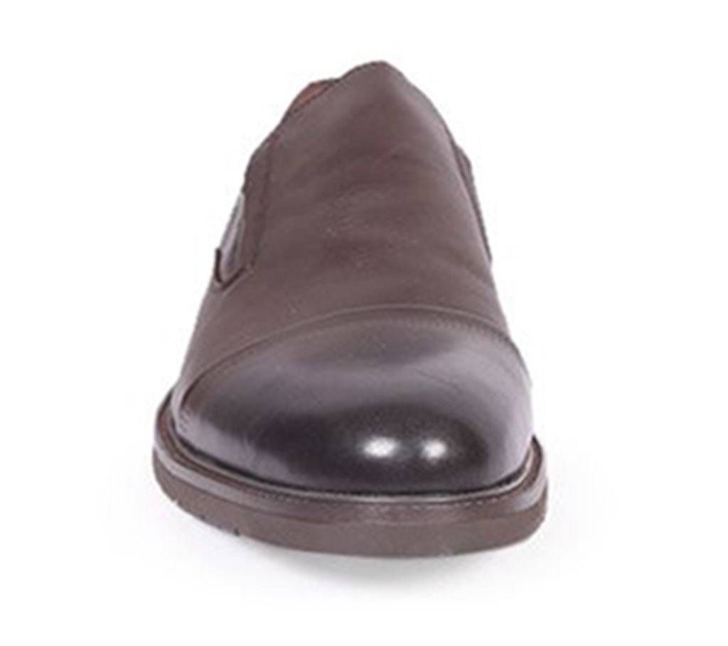 Venturini Men's Bron Smooth Leather Formal Heel Shoe

