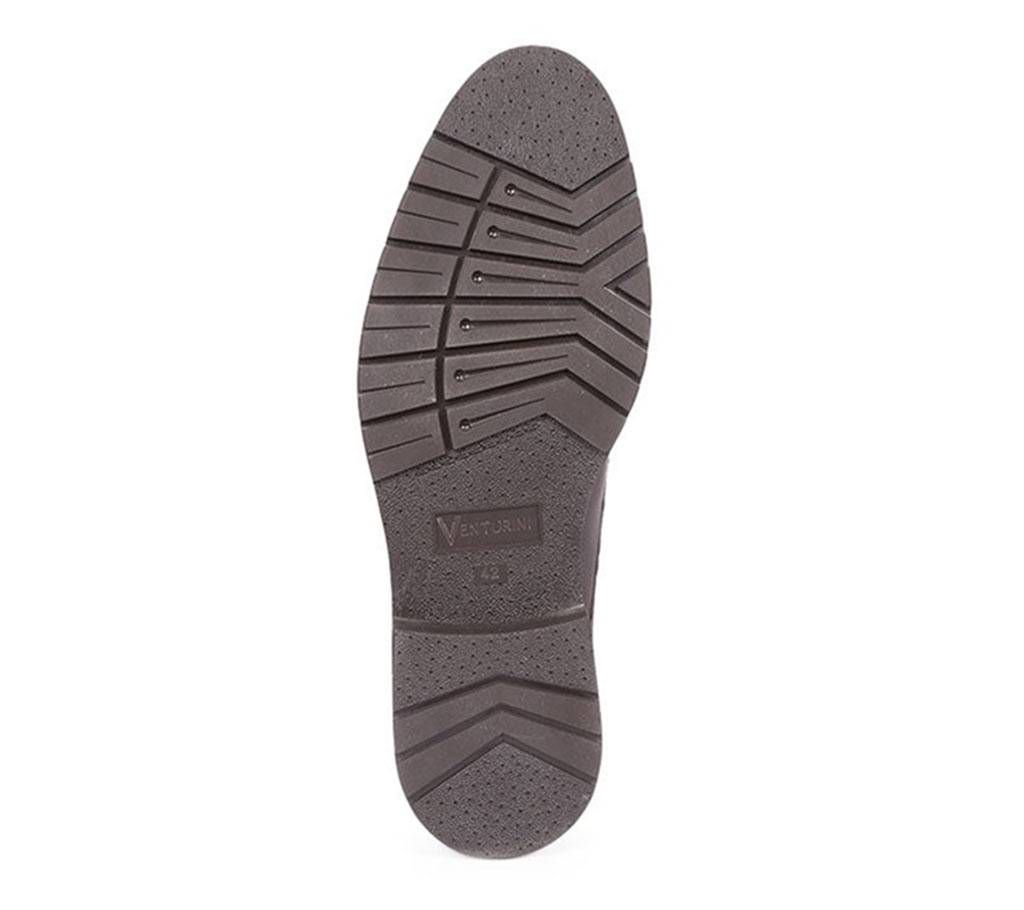Venturini Men's Bron Smooth Leather Formal Heel Shoe

