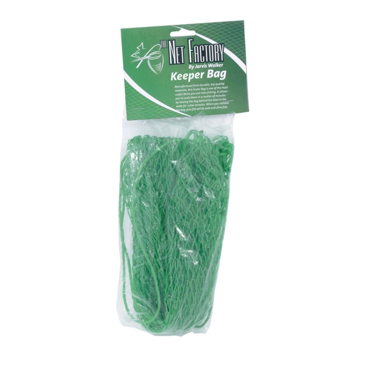Jarvis Walker Keeper Bag 2in. Mesh, Draw String, Hang Pack