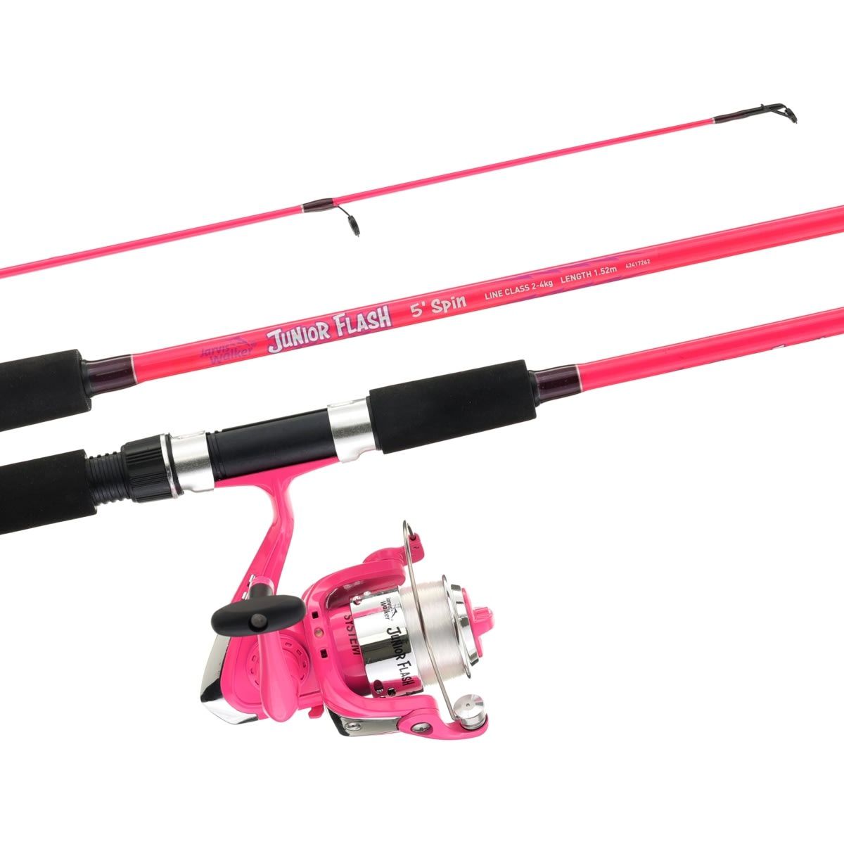 Jarvis Walker Led Flash - 5ft., Combo Pink