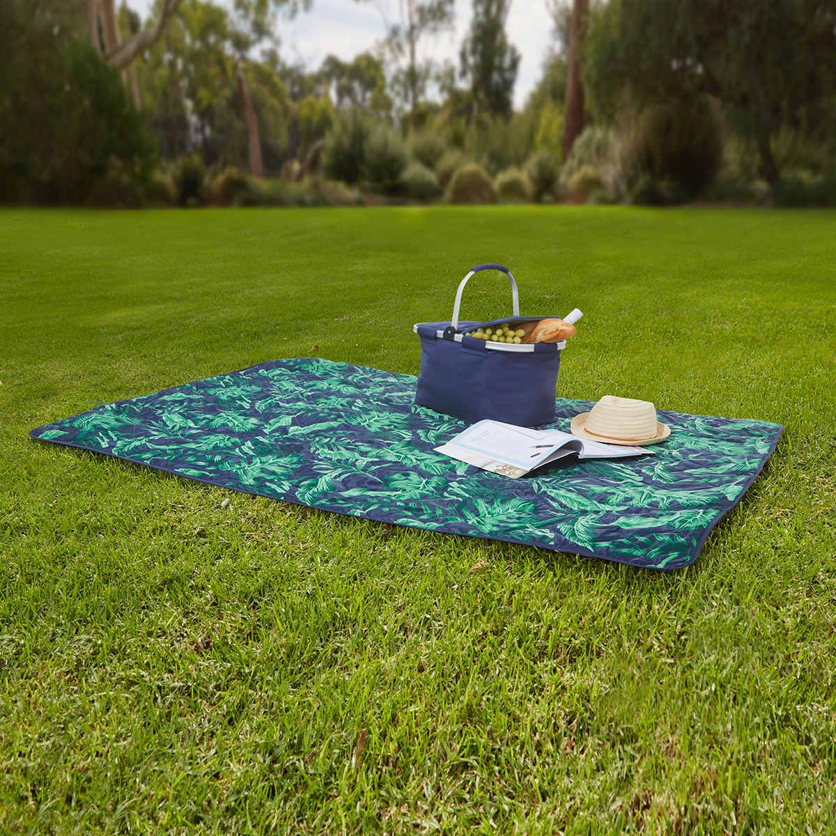 Outdoor Mat - Tropical Leaf