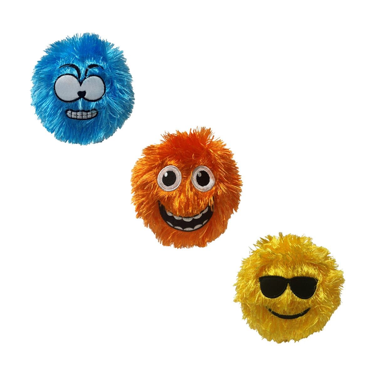 Mini Soft Fuzz Face Ball - Assorted
