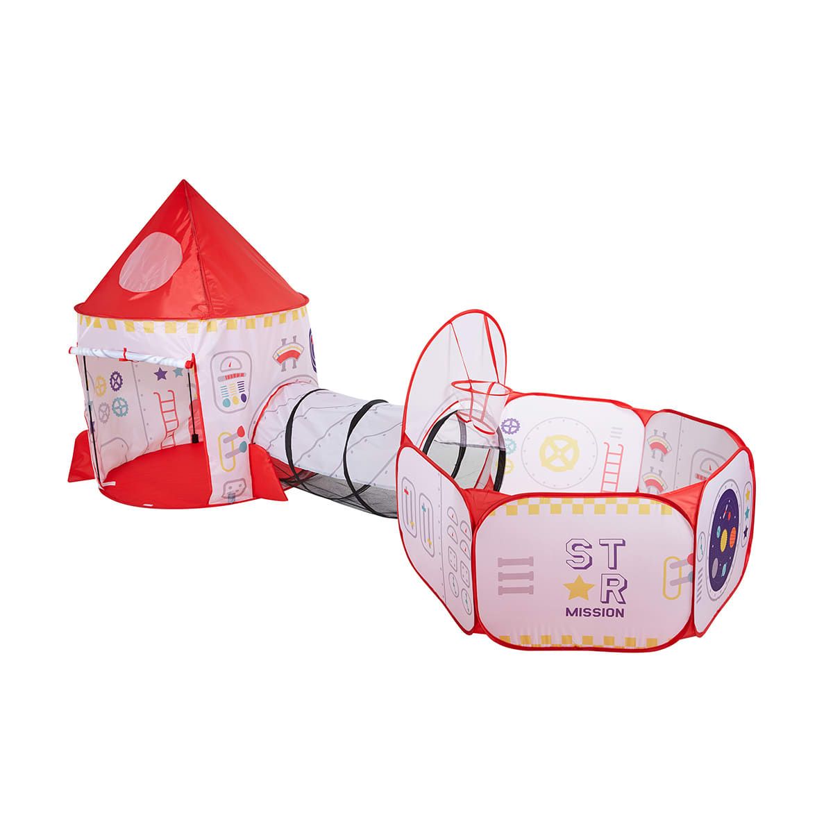 Rocket 3-in-1 Play Tent