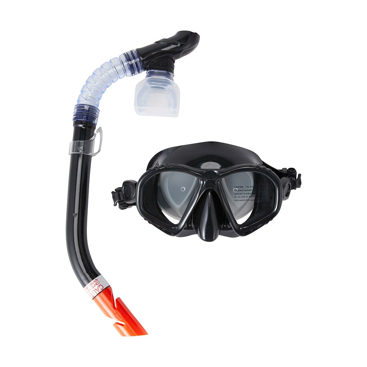 Deluxe Mask and Snorkel Set