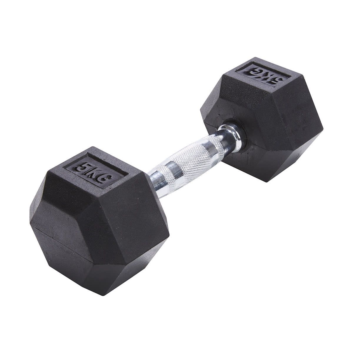 5kg Hexagonal Dumbbell
